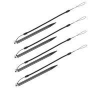 UTHCLO Resistive Touch Screen Stylus Pens 4pcs Aluminium and Copper Material with Spring Lanyard Smooth Writing Experience and Precise for Industrial Control Equipment and Navigation