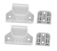 UTHCLO Retractable Gate Extension Kit with Drill-Mounted Brackets and Screws Secure Indoor Safety Barrier for Bedrooms and Stairways Easy Replacement Hardware for Gate Repairs Elegant