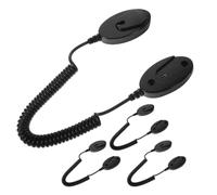 UTHCLO Retractable Security Cable Lock Simple Design Plastic Material 4pcs with Adhesive Remote Wall Holder for Tablets and Gaming Controllers for Showroom Security Locks