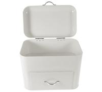 UTHCLO Retro Iron Bread Box Kitchen Storage Container for Countertop Large Capacity Bread Holder for Freshness and Organization Snacks Fruits and Utensils