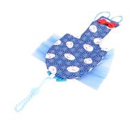 UTHCLO Reusable Pet Bird Diaper Flight Suit with Bowknot Washable Parrot Uniform for Budgie Cockatiel Love Birds Cheek Conure Easy to Clean and Dress