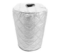 UTHCLO Reusable Water Cooler Bucket Cover Dust and Light Protective Sleeve for Standard Water Dispenser Barrel Silver Fabric for Home and Office Use