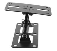 UTHCLO Rotatable Wall Mounted Speaker Stand Thickened Horizontal Bracket for Column Center Speakers Stable Wall Shelf Rack for Living Bedroom Ktv and Stage Audio Enhancement