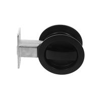 UTHCLO Round Recessed Door Lock with Modern Ring Handle for Sliding Pocket Doors Security Privacy Lock for Bathroom for Bedroom for Laundry Office Ergonomic Pull Latch Suitable for