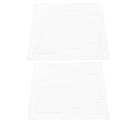 UTHCLO Router Acrylic Inlay for Woodworking Projects and Router Inlay Techniques 2pcs Butterfly Template Jig Kit with 3 Bow Sizes, Precise Alignment and Sturdy Performance