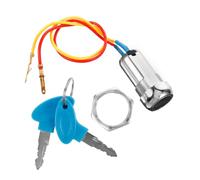 UTHCLO Rubber Aluminum Alloy Ignition Keyed Switch Lock for Electric Scooter Atv Mopeds Reliable Lock Core for Theft Protection Easy Operation and Installation Replacement Parts