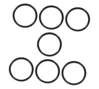 UTHCLO Rubber Singing Bowl Rings Noise Dampening Pads 7pcs Universal Fit That Absorb Vibrations for Crystal Singing Bowls for Home and Music Studio Use