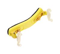 UTHCLO Rubber Violin Shoulder Rest Pad Durable Handmade Colorful Shoulder Supporter Natural Safe Material Reduces Back Pressure for String Instruments Suitable for Home and Random Color