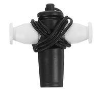 UTHCLO Samba Whistle Tri-tone Black Abs with Lanyard Teacher Whistle Musical Instrument for Children and Adults Sturdy Construction for Orff Music Education