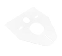 UTHCLO Self-Adhesive Soundproofing Panel for Wall Tank Toilet Noise Reduction Bumper Pad Bathroom Noise Blocker Replacement Mat for Wall-Hung Toilets