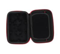 UTHCLO Shockproof Wireless Microphone Case with Built in Mesh Pocket Canvas Bag Compatible with Rode Lavalier Mics Protective Carrying Pouch for Travel and Storage