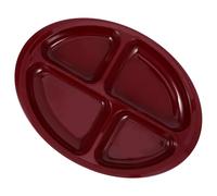 UTHCLO Silicone Divided Plate for Elderly with Anti-Scald and High Temperature Resistance Features, Special Needs Food Plate Accommodating Dining Habits of Elderly Adults