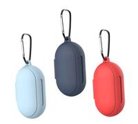 UTHCLO Silicone Earphone Case for Buds with Portable Buckle Water-resistant Protective Cover in Red Midnight Sky Compact and Easy to Carry for Travel