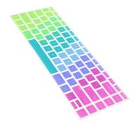 UTHCLO Silicone Keyboard Cover for Pavilion Rainbow Color Protective Skin Dustproof Laptop Keyboard Protector with Full Edge Guard for Dirt and Liquid Resistance