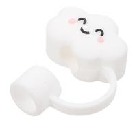 UTHCLO Silicone Straw Cover Cloud Shaped Hole Reusable Protective Cap for Tumbler Cups Cute Novelty Drink Stopper End