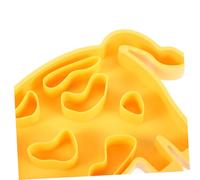 UTHCLO Slow Feeder Dog Bowl Yellow Cartoon Cow Shape Anti-choke Slow Eating Training Dish for Healthy Chewing and Bloat Prevention with Easy-clean Smooth Surface