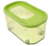 UTHCLO Small Bird Bathtub Parrot Bathing Tub Practical Bird Bath Basin with Lid Matcha Green Suitable for Budgerigar Cockatiel Parakeet Summer Shower Birdcage Accessory