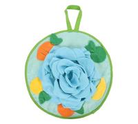 UTHCLO Small Pet Foraging Mat for Rabbits and Hamsters Non-slip Snuffle Mat with Natural Texture Stimulates Scent and Feeding Instincts Interactive for Sensory Play and Slow Feeding