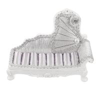 UTHCLO Sofa Shaped Ring Holder Jewelry Display Stand Necklace Earrings Organizer for Selling Ring Display Holder Jewelry Stand Storage Function