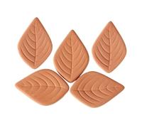 UTHCLO Softener Discs Moisture Keeper 5pcs Brown Sugar Leaf Design to Keep Brown Sugar Fresh and Soft Daily Terracotta Material Reusable for Kitchen Use