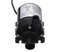 UTHCLO Solar Powered Booster Pump Aw500 Micro Dc 24v Submersible Water Pump for Household Water Circulation Under 60°c Compact for Home Use