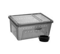 UTHCLO Spacious Water Integrated with Breeding Box Reptile Dish and Portable Terrarium for Keeping Habitat Suitable Tarantula and Turtle Pet
