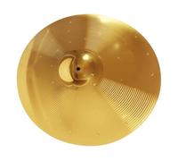 UTHCLO Splash Cymbal for Drum Set, Brass Alloy Replacement Accessory with Balanced Timbre, Professional Golden Drum Cymbals Suitable for Jazz and Rock Music Performance