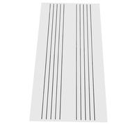 UTHCLO Staff Dry Erase Board 5-line Whiteboard for Teaching Music Classroom Supplies Small Refrigerator Note Board Erasable Musical Notes Display