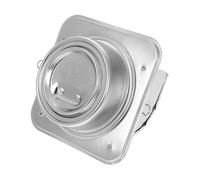 UTHCLO Stainless Steel Exhaust Hood Check Valve Fire-resistant Range Hood Backflow Preventer for Kitchen Ducts Public Ventilation Systems Easy Installation Versatile Compatibility