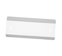 UTHCLO Stainless Steel Frame Acrylic Wall Sign Holder for Office Doors Easy Replaceable Informative Name Plate for Conference Rooms Schools Home Office Decor Secure Foam Adhesive Screw
