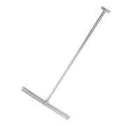 UTHCLO Stainless Steel Manhole Cover Hook T Shaped Utility Tool with Rolling Door Hook for Sewer Cover Pulling and Water Lid Lifting Enhanced Leverage for Rusted Drain Remover Riser