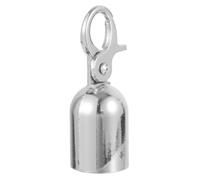 UTHCLO Stainless Steel Rope End Stopper with Hook for Safety Isolation and Crowd Control Cord Lock Fastener for Concierge Railings Columns Outdoor Barriers Easy Attachment and Detachment