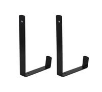 UTHCLO Steel Hanging Flowerpot Hook with Smooth Surface and Practical Design for Garden and Living Room, Black Delicate Style Planter Holder Bracket for Balcony and Outdoor Use
