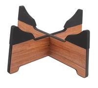 UTHCLO Steel Tongue Drum Rack Stand with Stable Anti-slip Design for Hand Pan Drum Display and Performance Professional Instrument Holder for Secure Storage and Easy Use Natural Wood