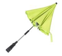 UTHCLO Stroller Umbrella 5 Pcs Detachable Stroller Parasol Clip-on Installation Hands-Free Silver Plasters Fabric Steel for Riding on Sunny Days