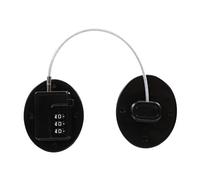 UTHCLO Strong Adhesive Safety Cabinet Lock for Refrigerator Freezer Drawer Password Lock No Drilling Multi Use Black Oval Security Latch for Home Protection