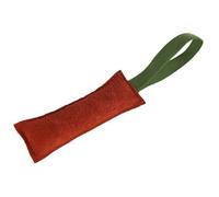 UTHCLO Sturdy for Interactive Dog Training and Chewing Leather Chew Stick Brown with Two Handles Dog to Reduce Loneliness and Puppy Teeth Grinding