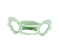 UTHCLO Super Wide Mouth Nursing Bottle Handle Silicone Comfortable Non Slip Aid with High Elasticity for Easy Holding and Self Feeding