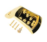 UTHCLO Tailpiece Accessories Bridge 8-string Zinc Mandolin Premium Alloy and Bright Smooth Kit Easy to Use for Folk and World Instrument Performance