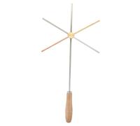 UTHCLO Thermal Conductivity Demonstrator Heat Conduction Comparison Device for Physics Teaching School Classroom with Copper Iron Aluminum Conductometer for Student Experimentation