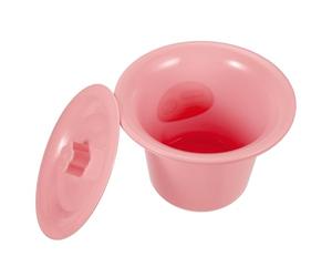 UTHCLO Thickened Plastic Spittoon with Lid Covered Night Urine Pot Portable Urinal Toilet for Adults Disabled Patients Home Bedpan and Multi-Function Pee Pot