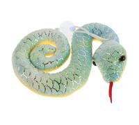 UTHCLO Tie-dye Foil Snake Plush Soft Stuffed Animal Handsewn Realistic Embroidered Details Chinese Year Snake Symbol of Wisdom and Prosperity Celebration