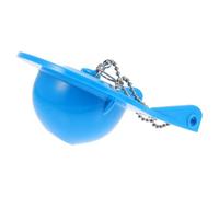 UTHCLO Toilet Flapper PVC Toilet Flap Drain Valve Seal Blue Odorless Replacement for Old Leaky Flappers Bathroom