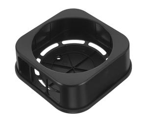 UTHCLO Top Box Wall Mount Holder for Compact Living Shelf Organizer Space-saving Tv-box Rack Sl lack Design for Secure and Stylish Wall Installation