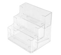 UTHCLO Transparent Business Card Holder Organizer for Desk Sturdy Multi Card Display Stand Professional Office Accessory Partners