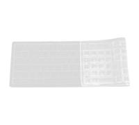 UTHCLO Transparent Keycaps Keyboard Protector for KB216 Wired Keyboard, Silicone, 1 Pc, Ultra Thin, Waterproof, Home Use