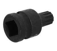 UTHCLO Triple Square Socket M14 Low Profile Brake Caliper Screw Remover Tool Impact Drive Bit for Automotive Repair and Maintenance