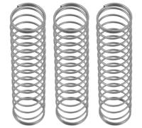 UTHCLO Trumpet Valve Springs Set Featuring Excellent Rebound Elasticity and Easy Installation 3pcs for Brass Wind Instruments Metal Material Replacement for Smooth Piston Key Action