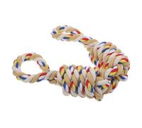 UTHCLO Tug War Rope Dog for Puppies and Dogs Interactive Chew for Teeth Cleaning Stress Relief and Gums Massage Outdoor Pet Play and Natural Chewing Instinct Satisfaction