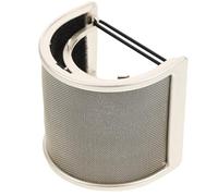 UTHCLO U-shaped Microphone Shield Pop Filter with Sponge Noise Reduction Wind Screen Cover for Condenser Mic Multi-functional Clear Sound Protection for Recording Live Broadcast Speech